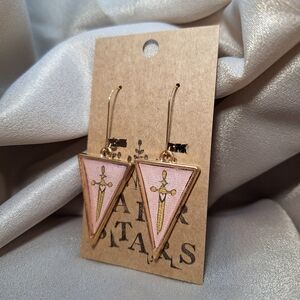 Hand painted earrings